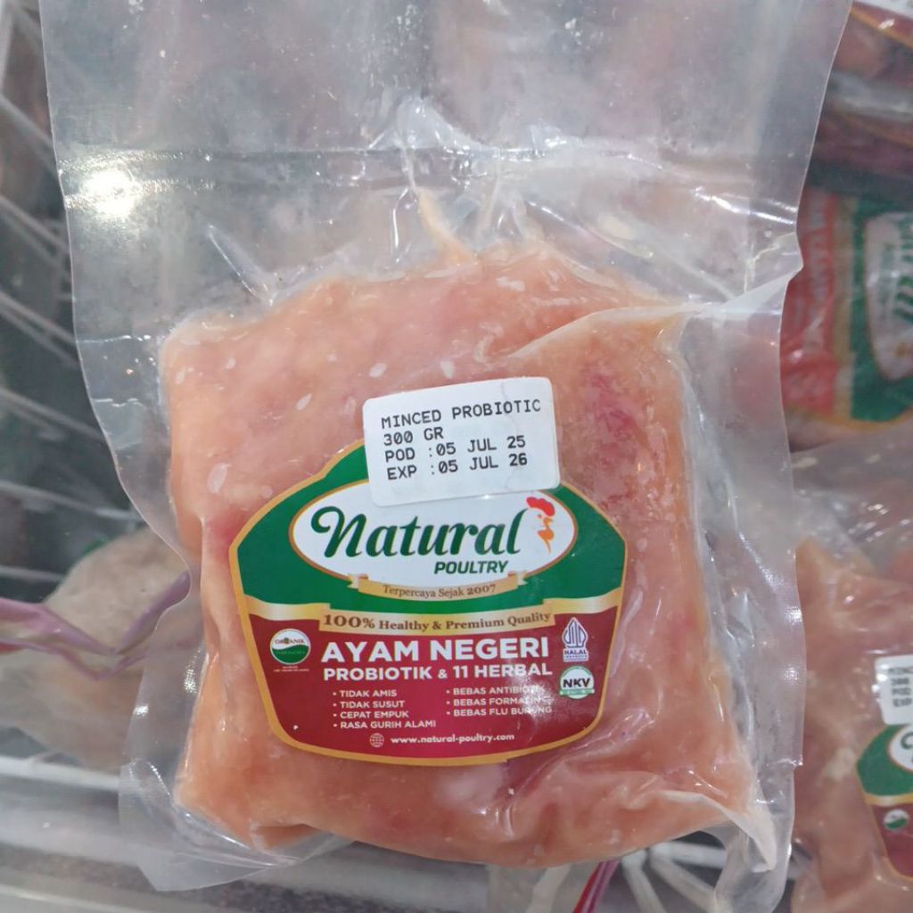 

Natural Poultry Minced / Ayam Giling 300gr