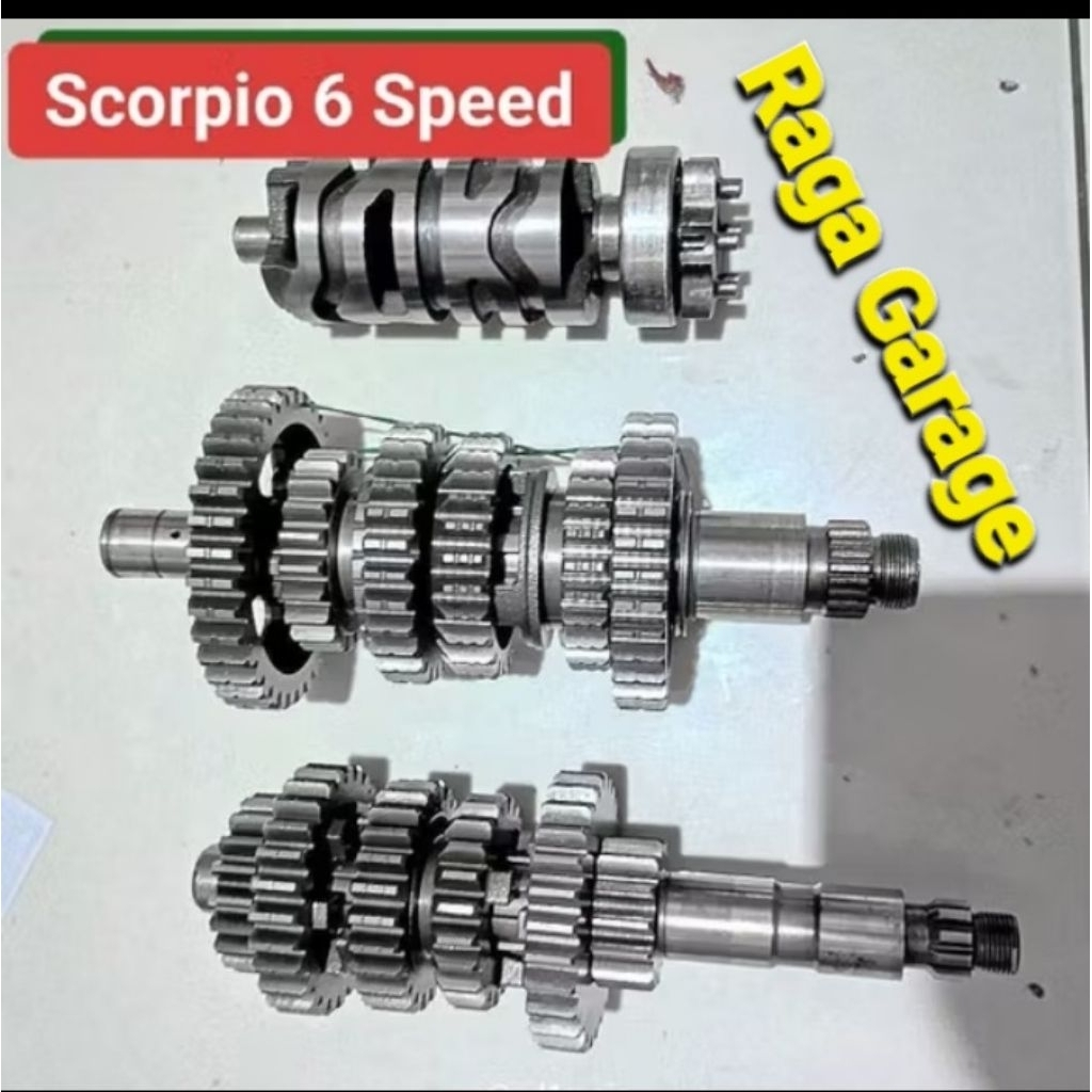 Rasio Scorpio 6 Speed - Scorpio 6 Speed - Yamaha TTR