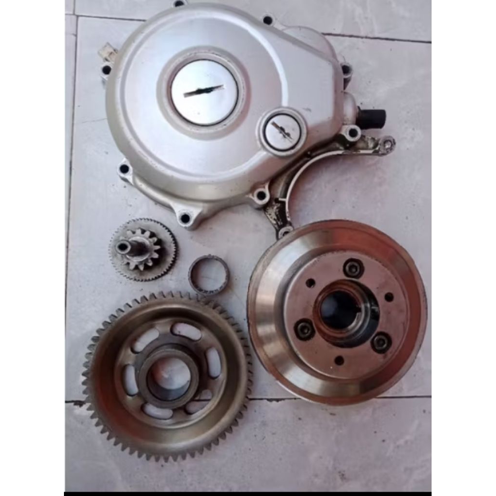 blok mahnet satu set spul vixion OLD 3C1 (Original Copotan)