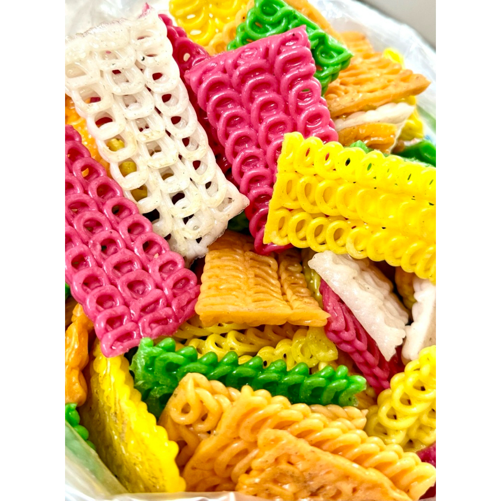 

Kerupuk Kepang 3 warna 100g