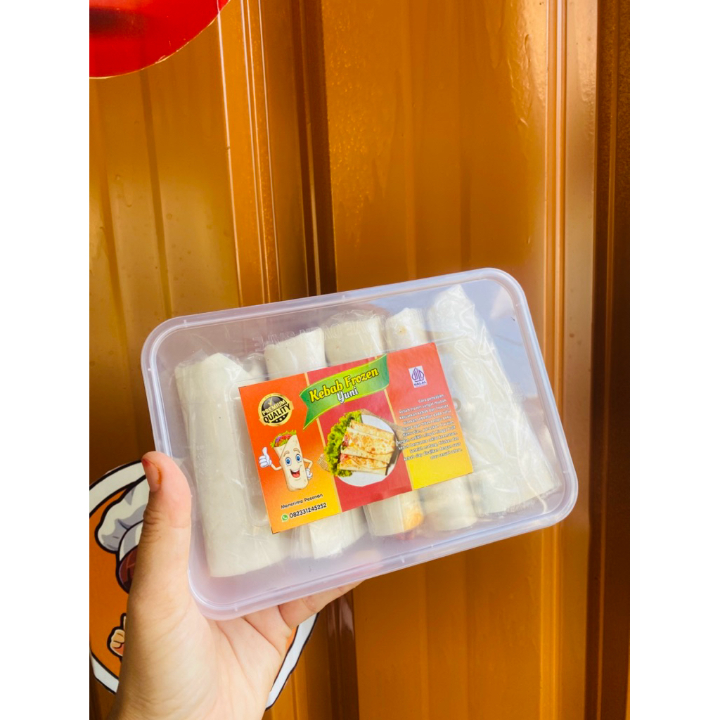 

kebab frozen tanpa sayur