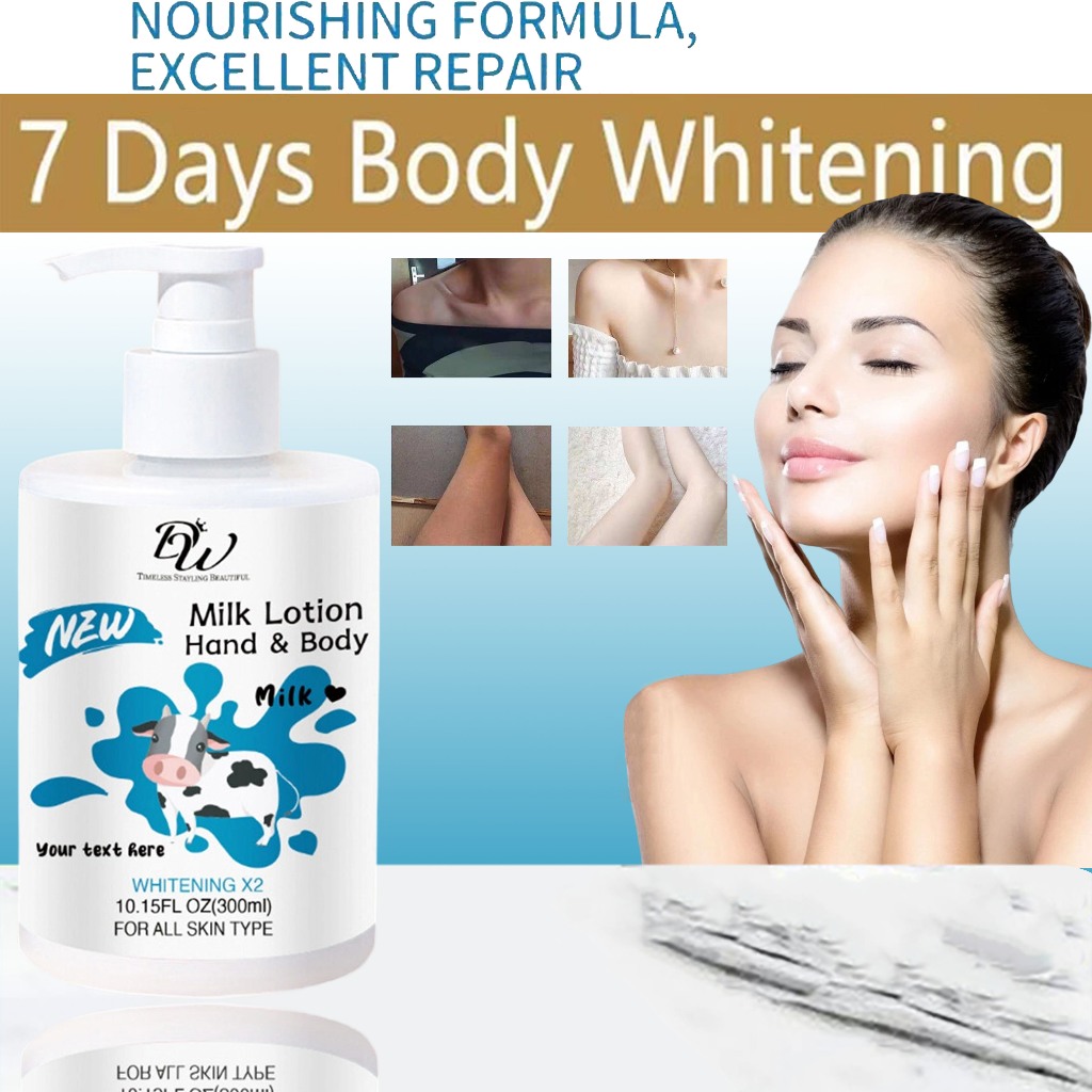 DW Lotion Pemutih Badan / Lotion Pemutih Badan 300g - Pemutih Badan Permanen Bleaching Lotion Tubuh 