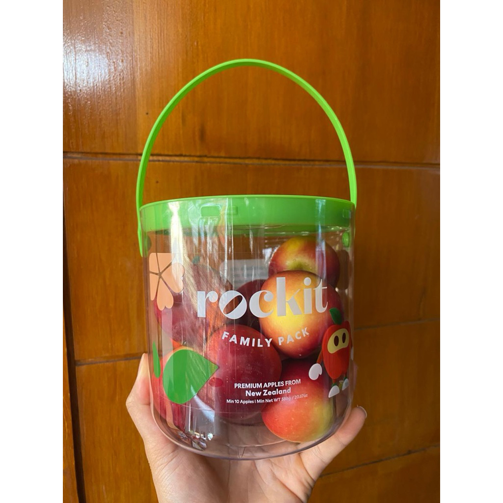 

Apel Rockit New Zealand Family Pack Isi 10 Pcs / Buah Apel Rockit Manis Garing / Box