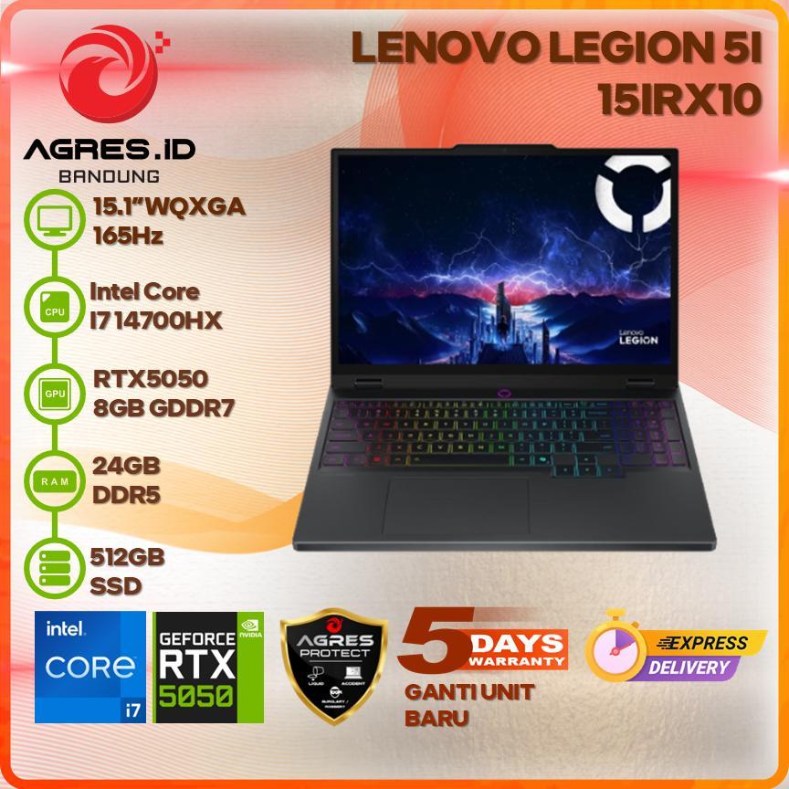 LENOVO LEGION 5I OLED I7 14700HX RTX5050 24GB 512GB 15.1 WQXGA 165HZ 24ZRGB