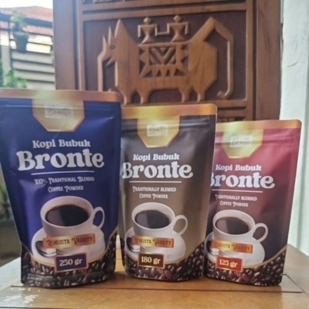 

Kopi bubuk Premium BRONTE,.1 paket 3 varian (125 g,180g ,250 g)
