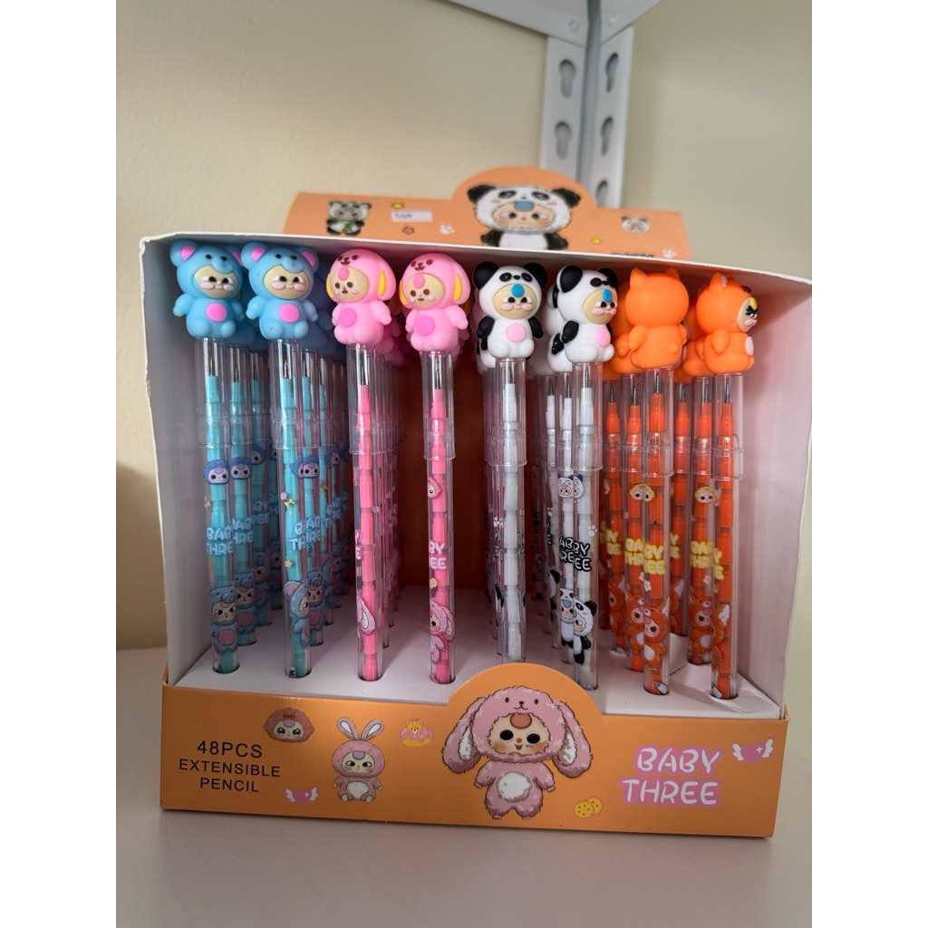 

PENSIL SUSUN KARAKTER DAPAT ISI ULANG DENGAN MOTIF LUCU DAN IMUT