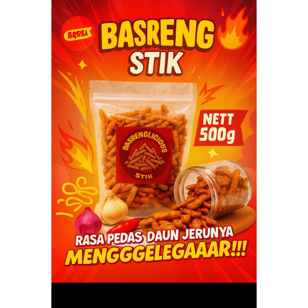 

Basreng Pedas Daun Jeruk Pedas Renyah Snack Pedas Pengiriman CEPAT BASRENG ORI PEDAS best seller