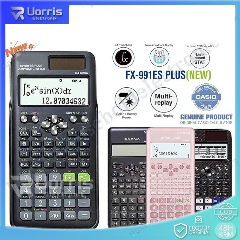 

Kalkulator Scientific ilmiah 991ES-Plus Kalkulator Scientific Calculator Scientific