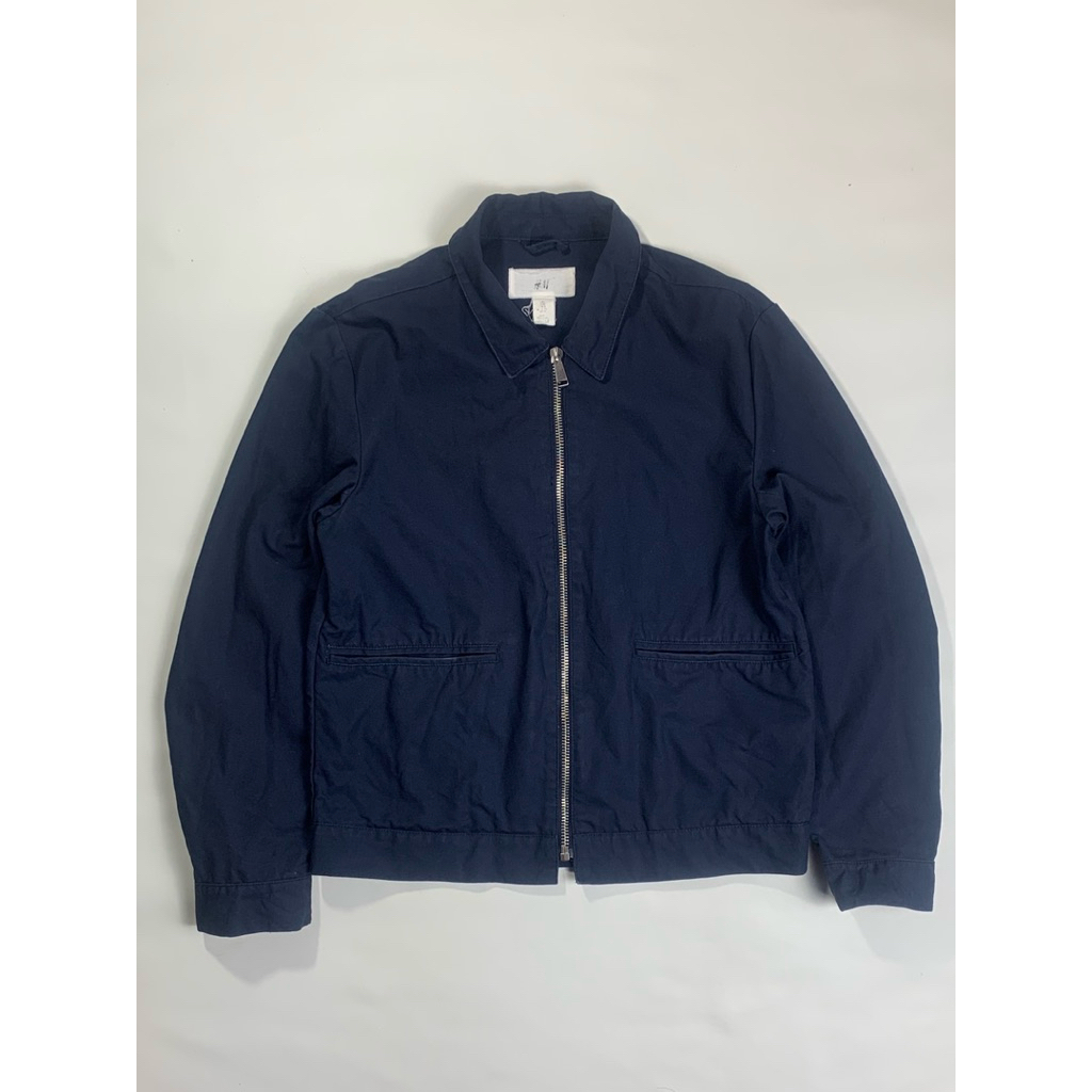 work jacket canvas boxy