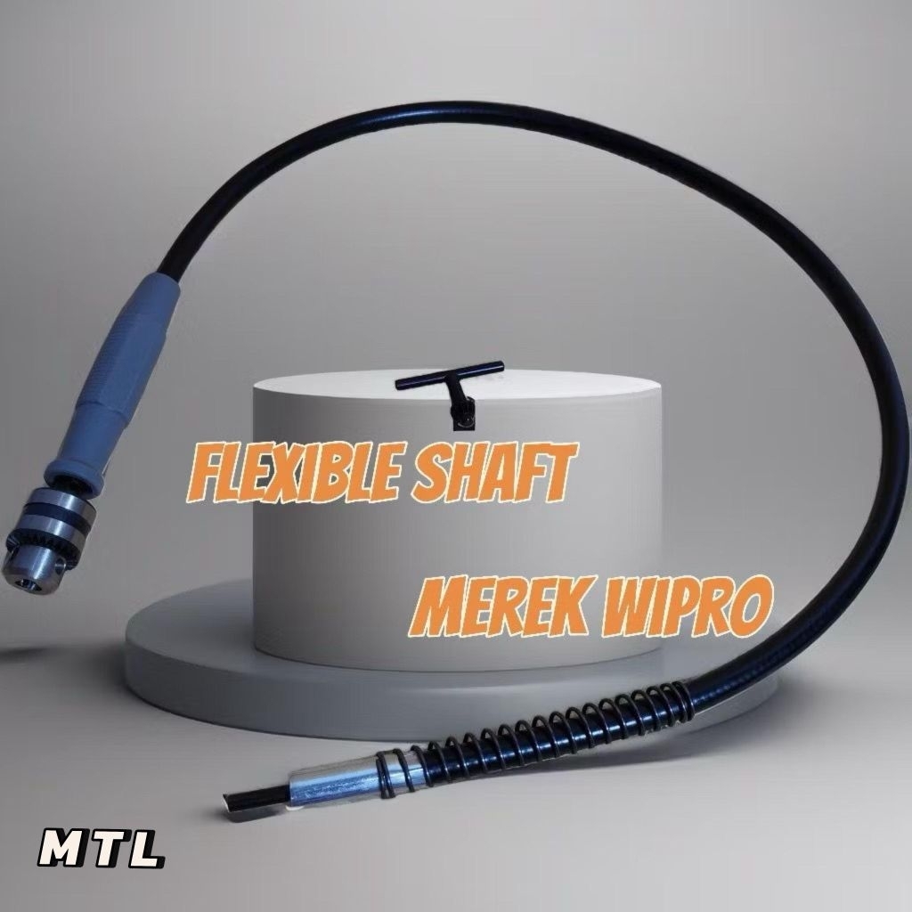 Kabel Cun Flexible Shaft 6mm WIPRO FS06 Selang Fleksibel Tuner Mesin Bor Gantung 10mm 13mm