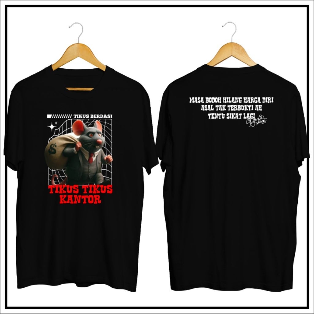 KAOS IWANFALS OI TIKUS KANTOR ORIGINAL KWALITAS PREMIUM DEBRUG