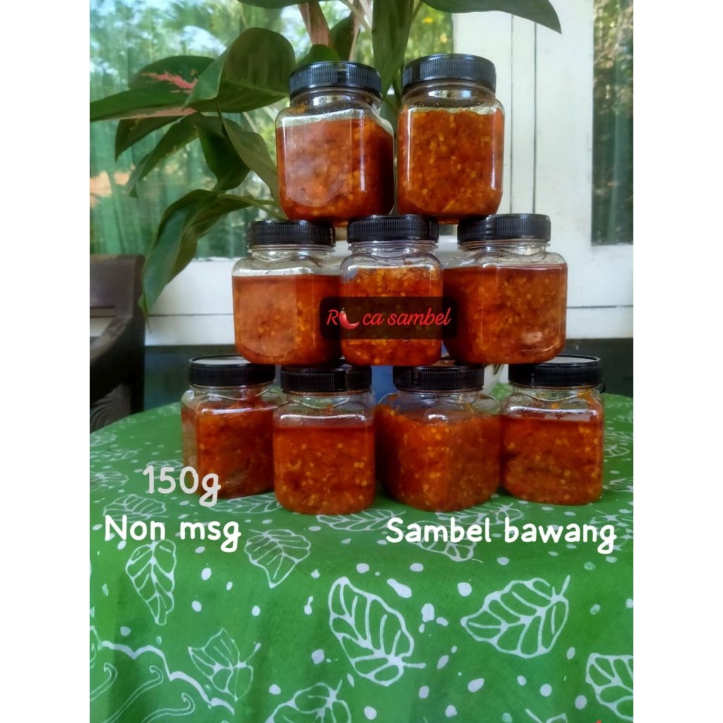 

Sambal Bawang 150g (Non Msg, Homemade, tanpa pengawet)