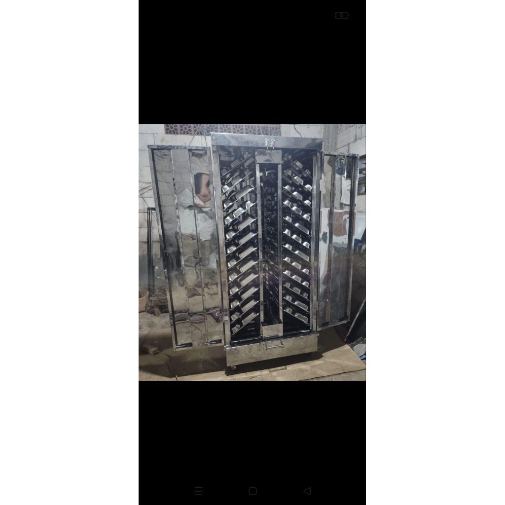 pengering ompreng stainless steel