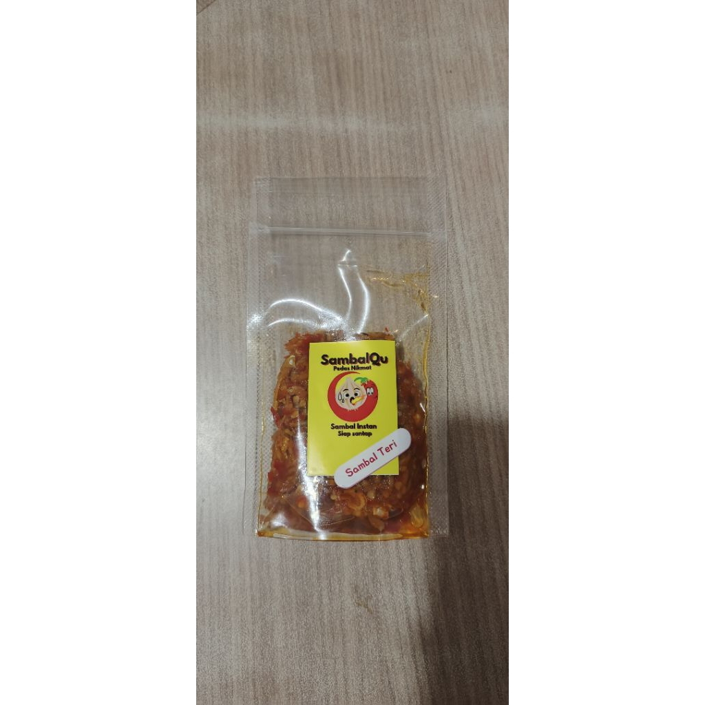 

SambalQu Varian Sambal Teri 100gr/kemasan