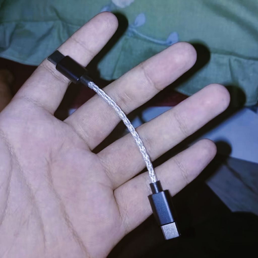 Shanling L3 Type C to C 8 Core Neotech Silver Cable