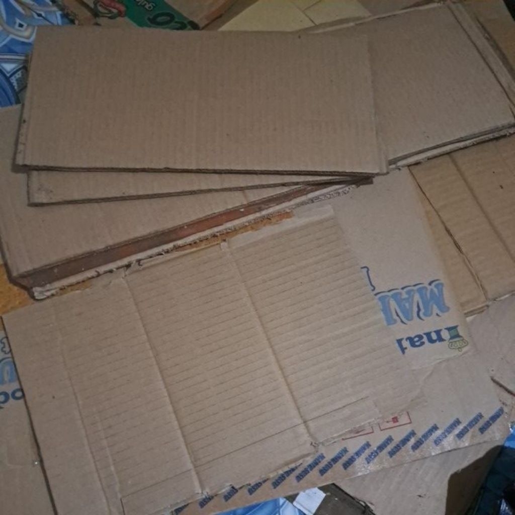 

Kardus buat tambahan peking, biar lebih aman