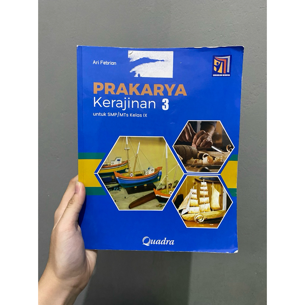 (quadra) buku paket prakarya kelas 9
