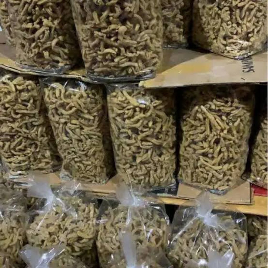 

Keripik Usus Termurah Terenak Kemasan besar 1 kg