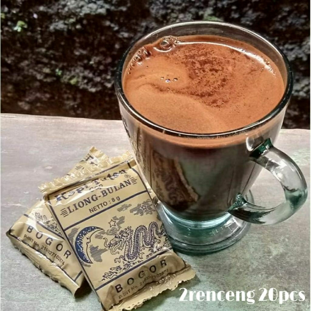 

Kopi Cap Liong Bulan Tanpa Gula 8g ( isi 20pcs sanchet )