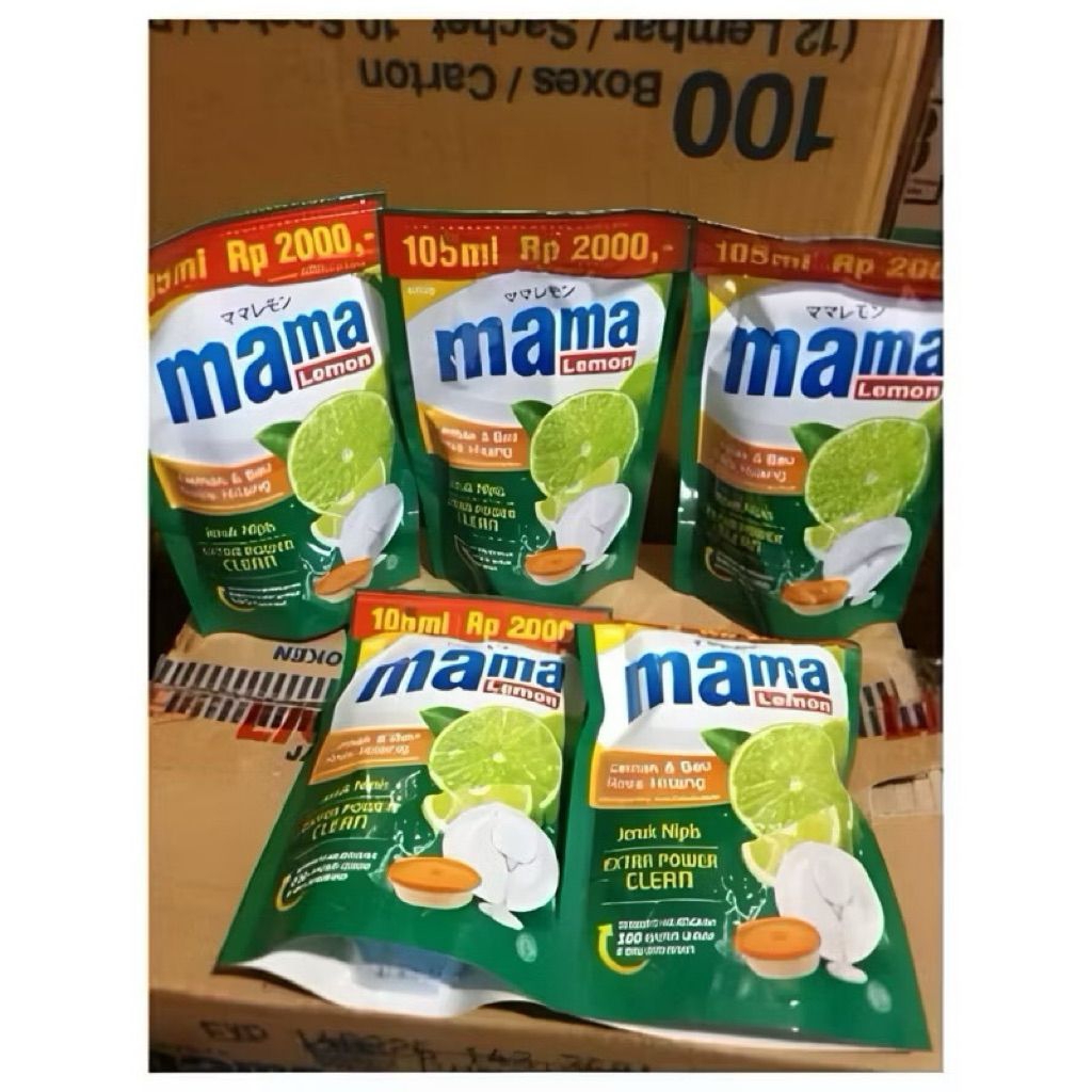 Mama Lemon 105ml / Mama Lemon 2000 ( 1 Dus isi 24pcs )