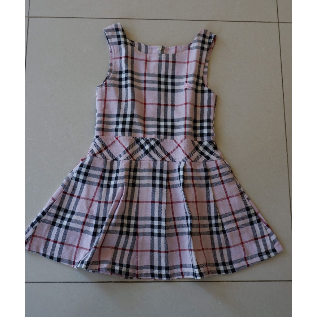 PRELOVED BAJU DRESS ANAK BURBERRY