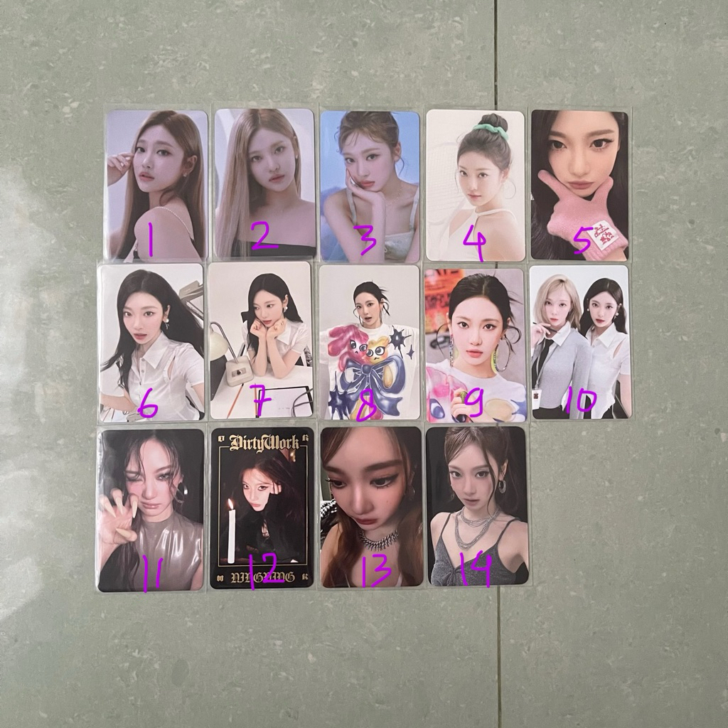 photocard pc official NINGNING AESPA