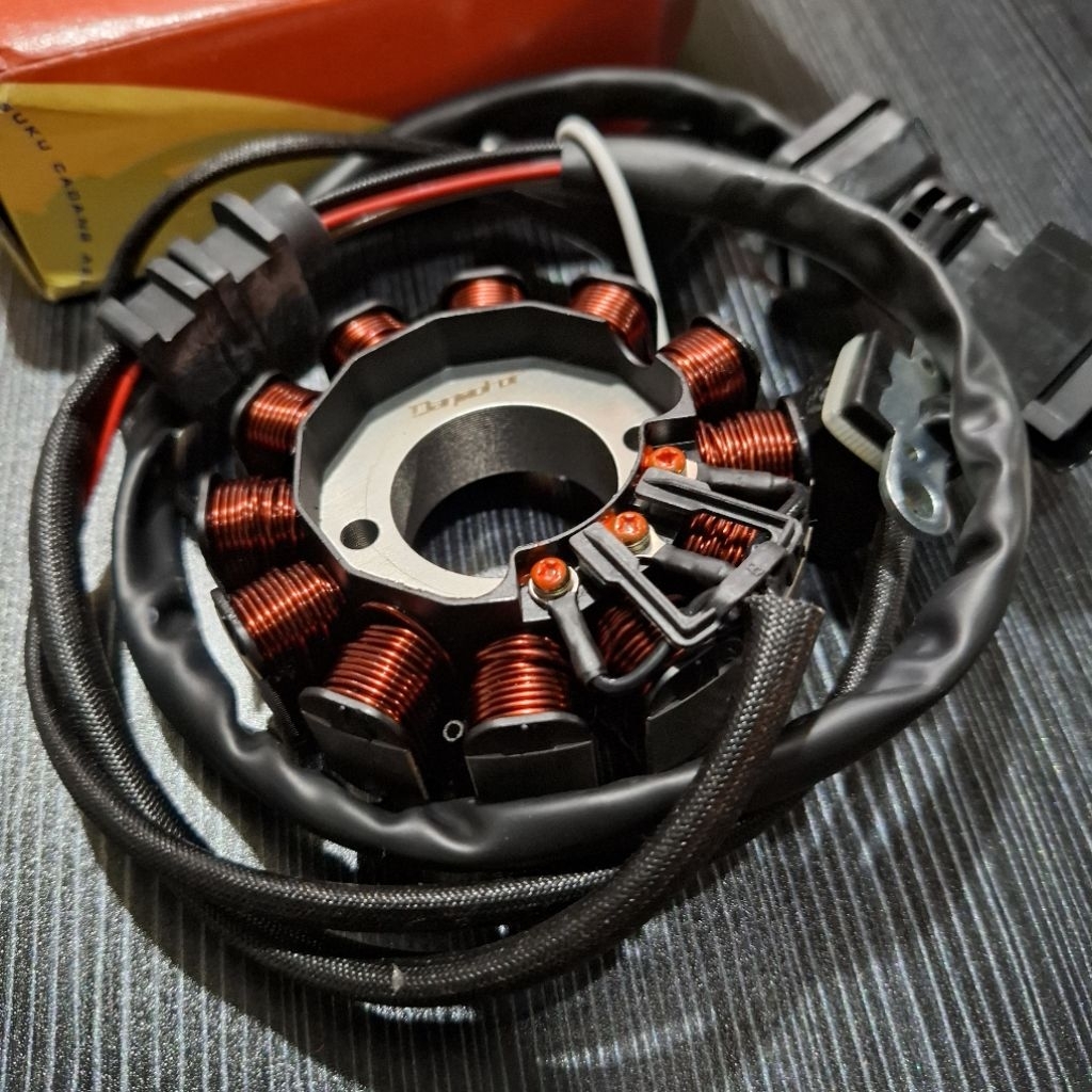 Spul lengkap pengapian vespa matic sprint primavera DANMOTOR