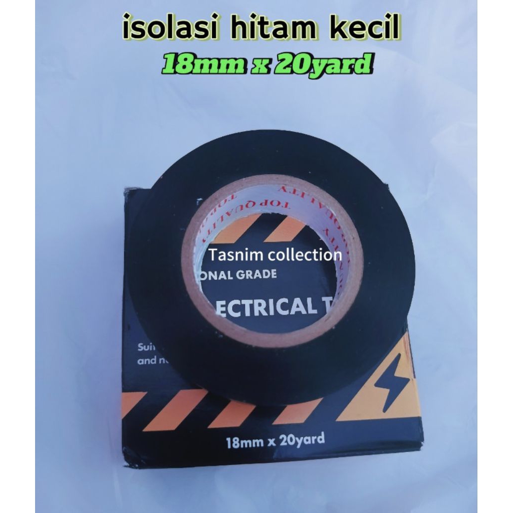 

isolasi hitam kecil 18 mm x 20yard