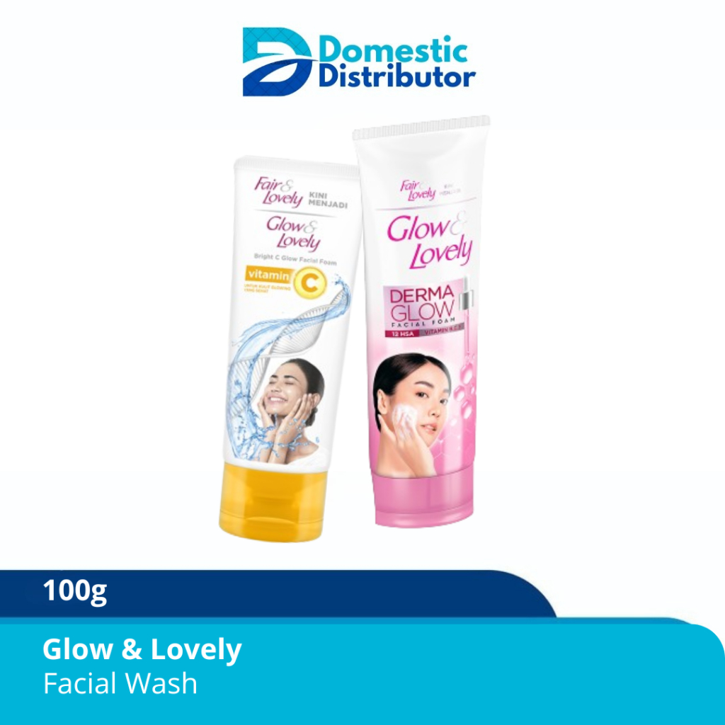 [DISTRIBUTOR] Glow & Lovely Facial Foam / Fair and Lovely Facial Foam / Glow & Lovely Pembersih Waja