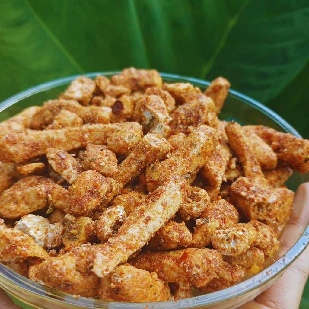 

Basreng Stik Pedas Daun Jeruk Kemasan 250gr