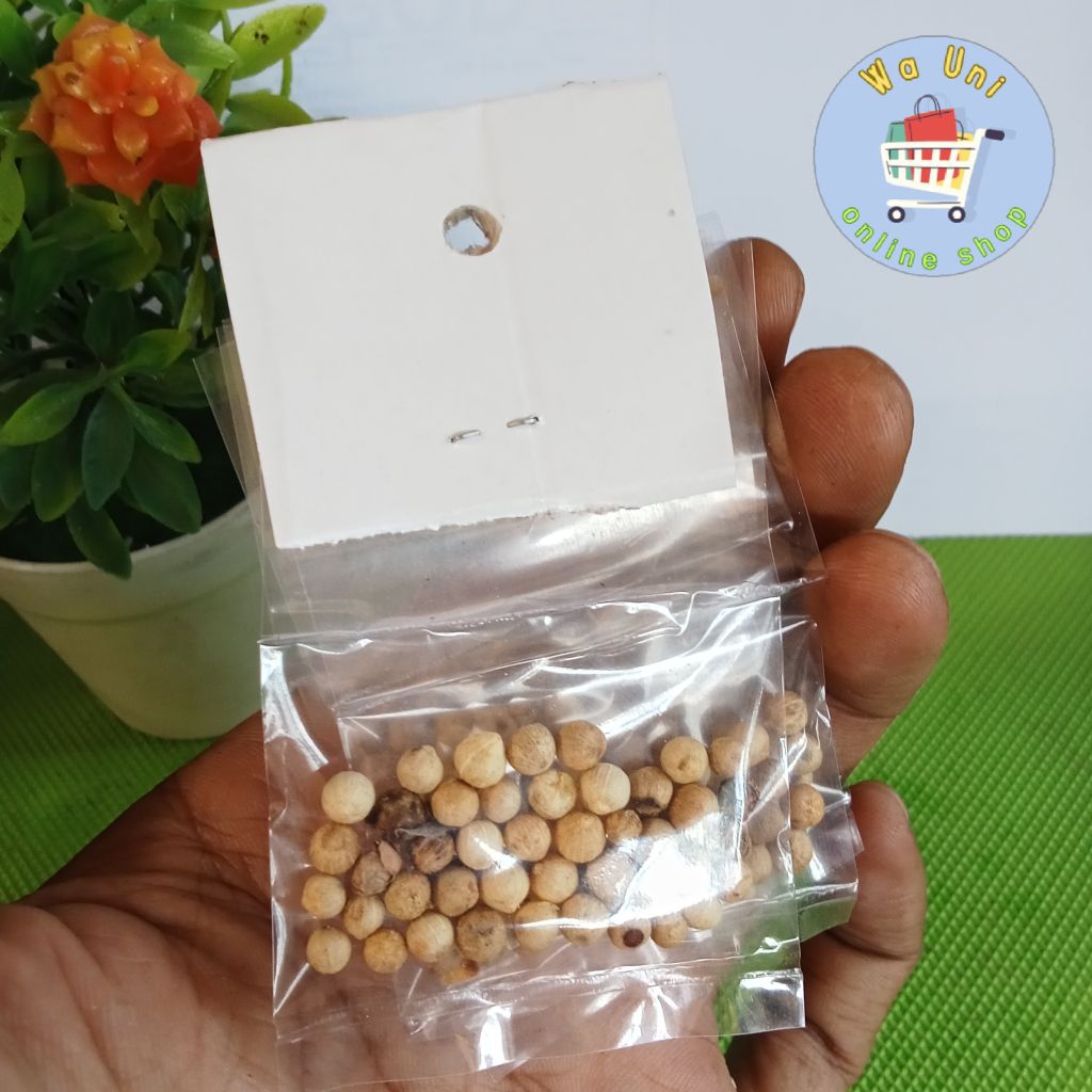 

lada putih renceng bulat isi 5 dan 10 bungkus - bumbu dapur - rempah - herbal - penyedap