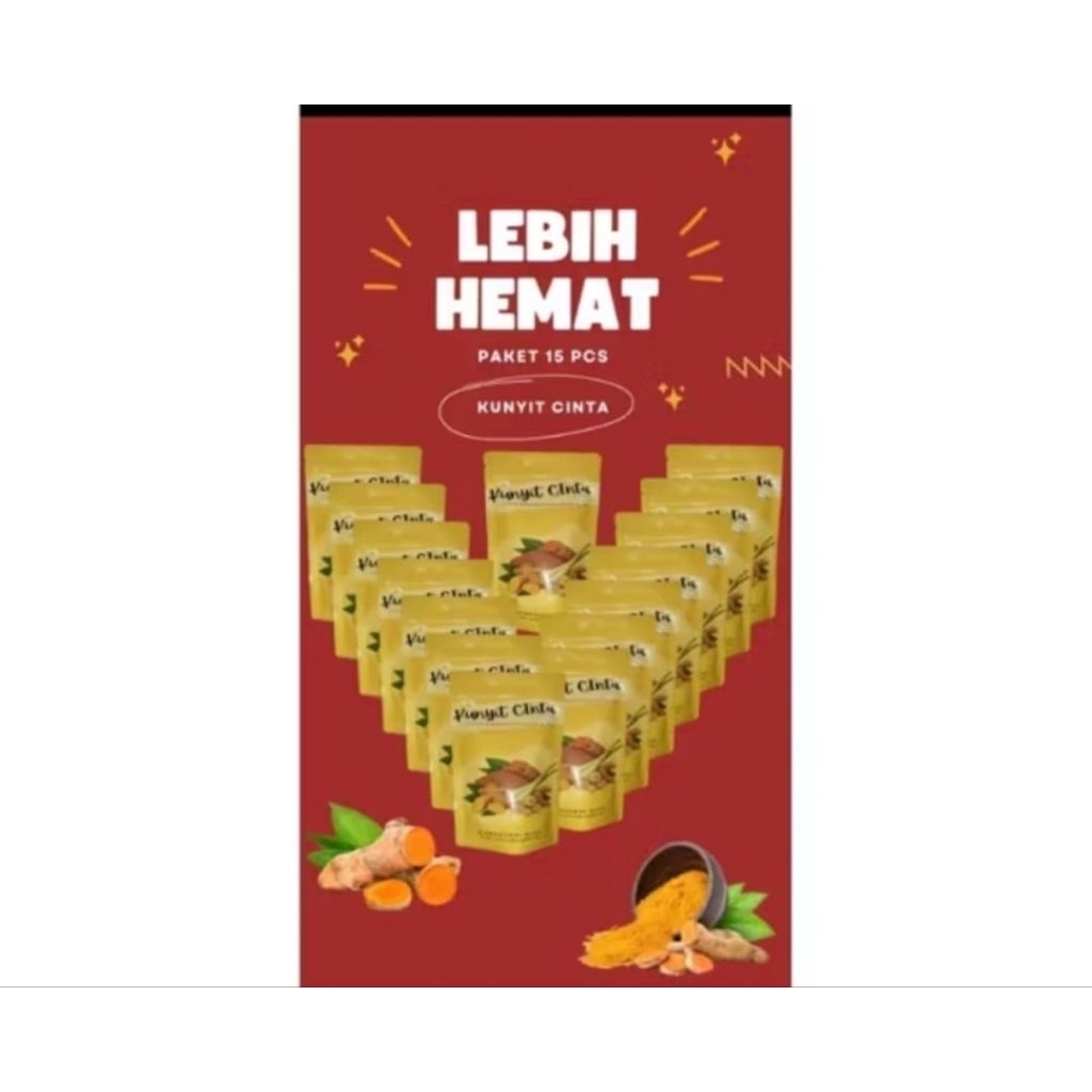 

| PAKET USAHA | 15 PCS KUNYIT CINTA
