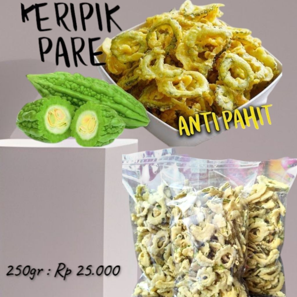 

KERIPIK PARE ANTI PAHIT