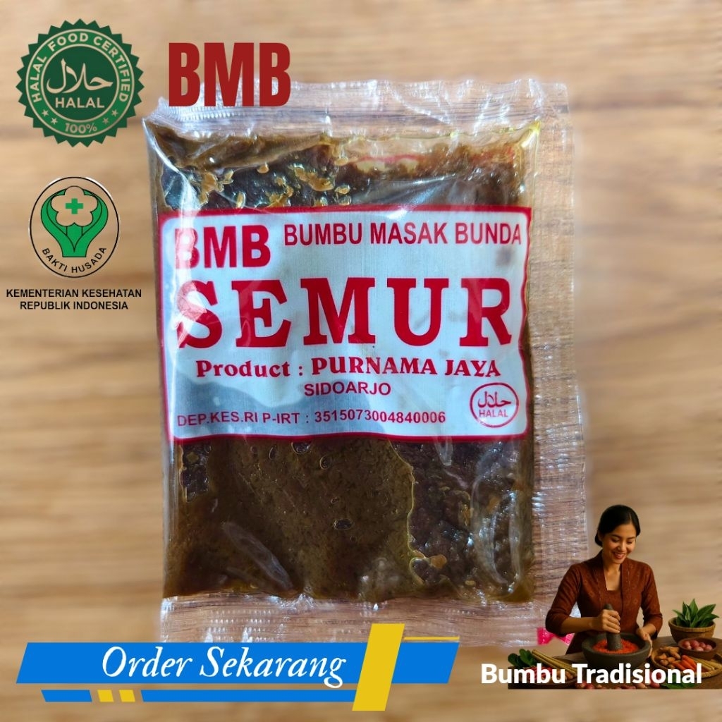 

BMB / BUMBU SEMUR / BUMBU MASAK BUNDA / BUMBU INSTAN