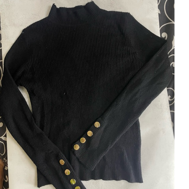 atasan wanita / baju / rajut / manset