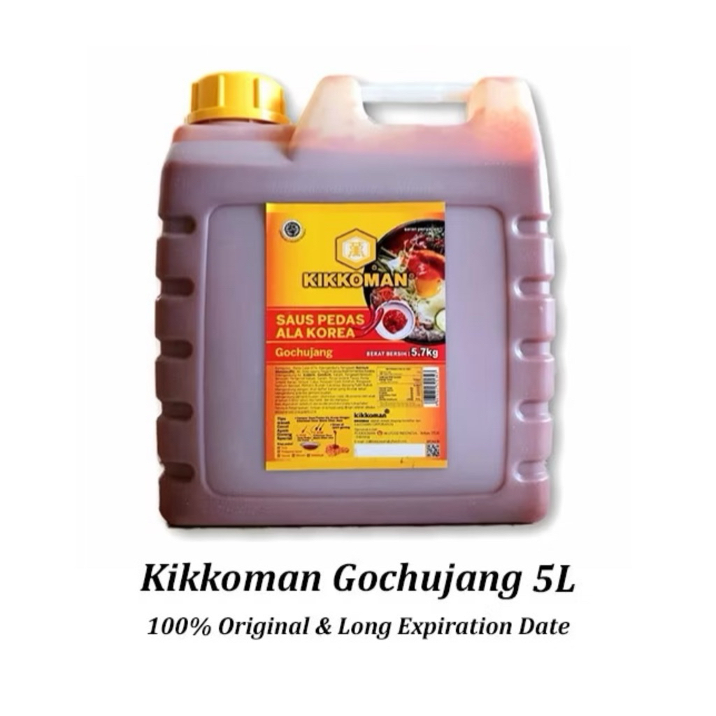

Kikkoman Gochujang 5 Liter - Saus Pedas Korea Halal | Original & Kemasan Ekonomis