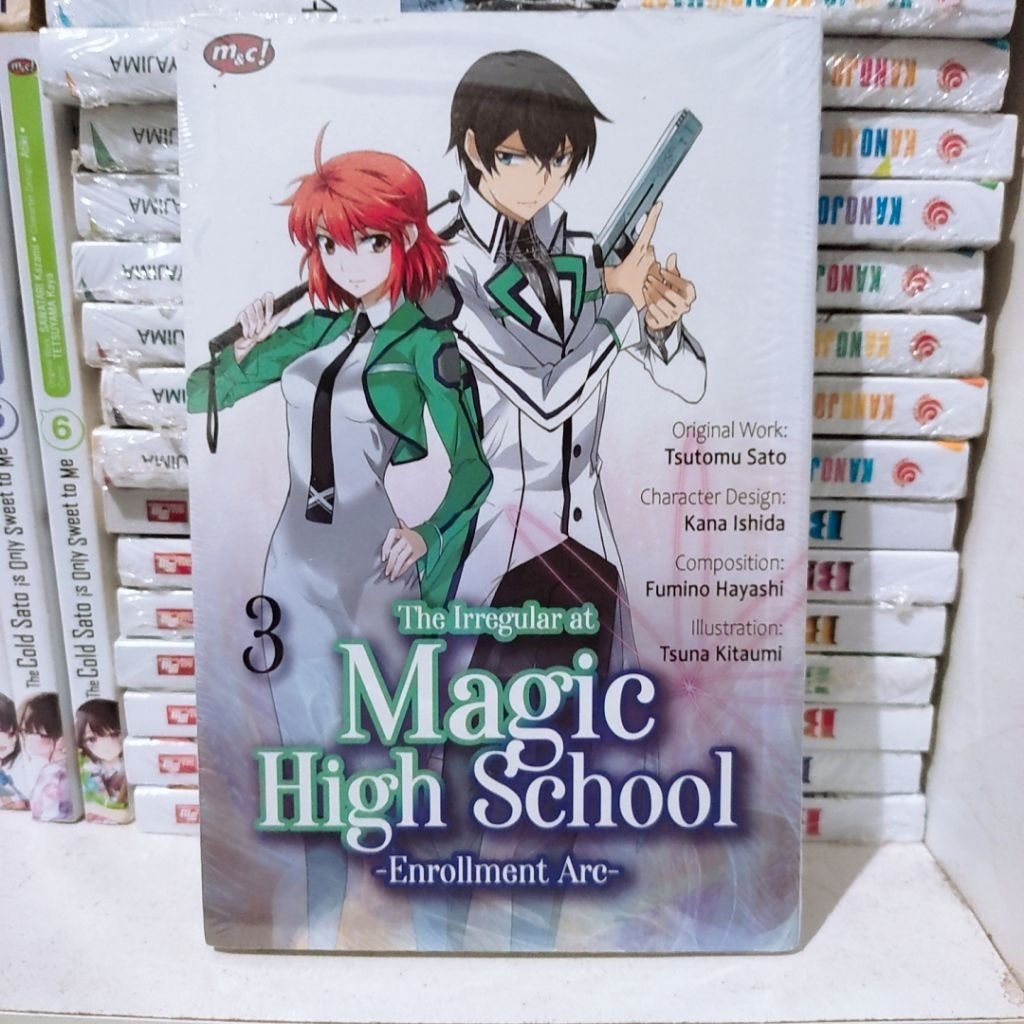 komik the irregular at magic high school vol 3 segel