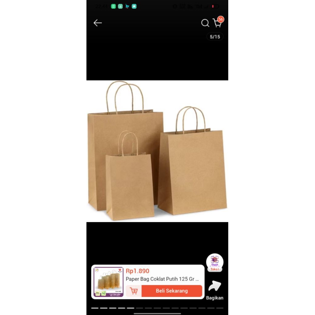 

PAPER BAG #KERTAS KADO#Preloved