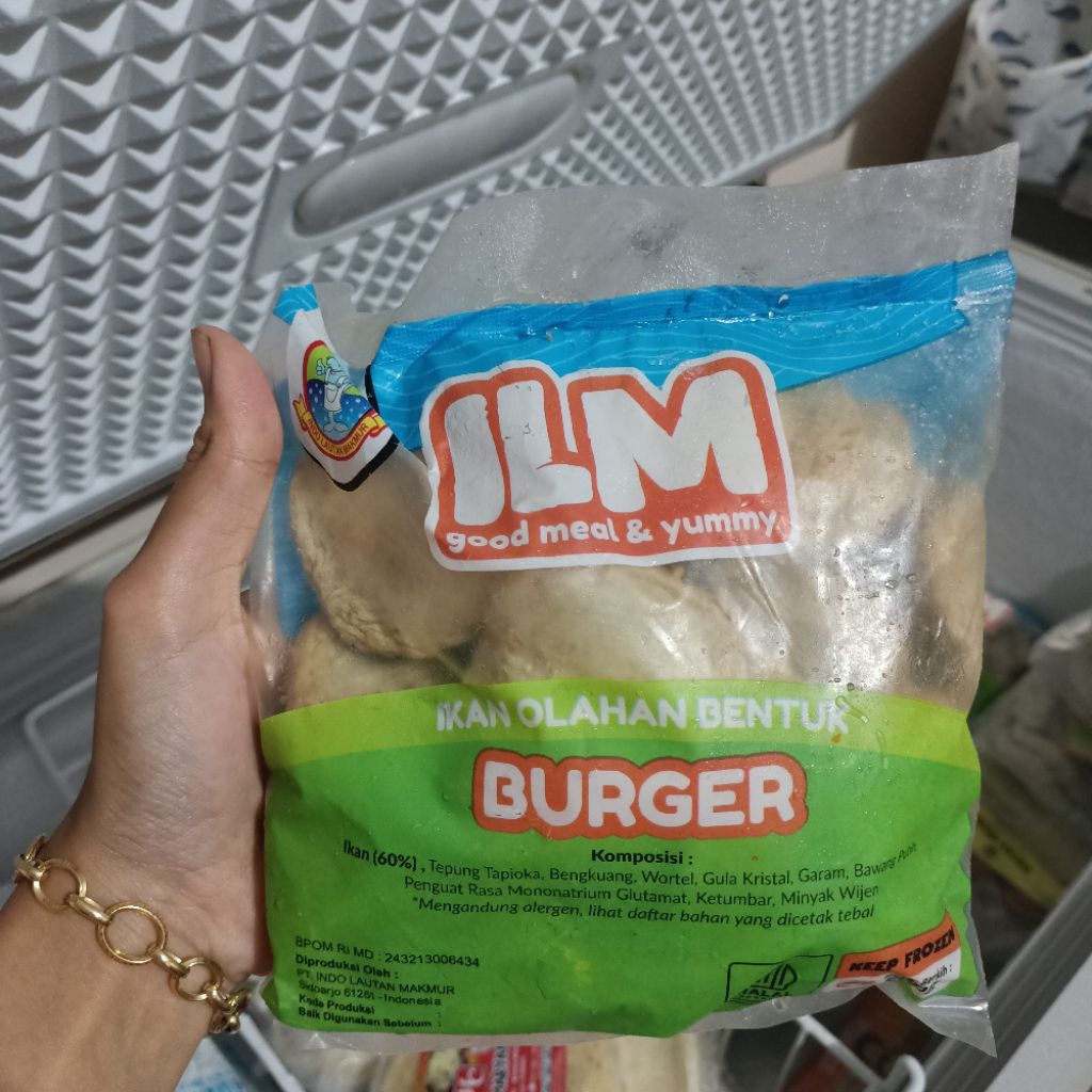 

iLM tempura gepeng/burger