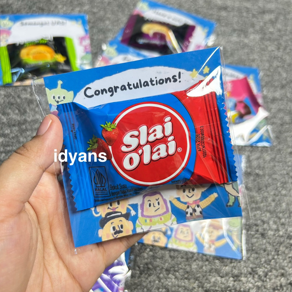 

(SLAI OLAI) MINI GIFT SNACK / SOUVENIR /FREEBIES / HADIAH MINI / BINGKISAN SNACK / MINIGIFT / HADIAH LOMBA / GRADUATION / SEMPRO