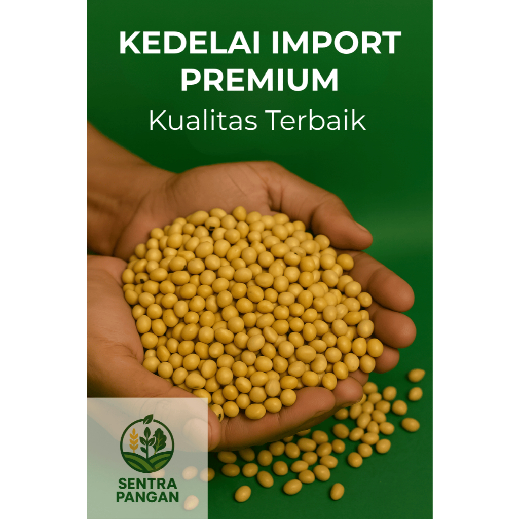 

Sentra Pangan Kacang Kedelai Import kualitas Premium 250gr-500gr-1000gr/1kg