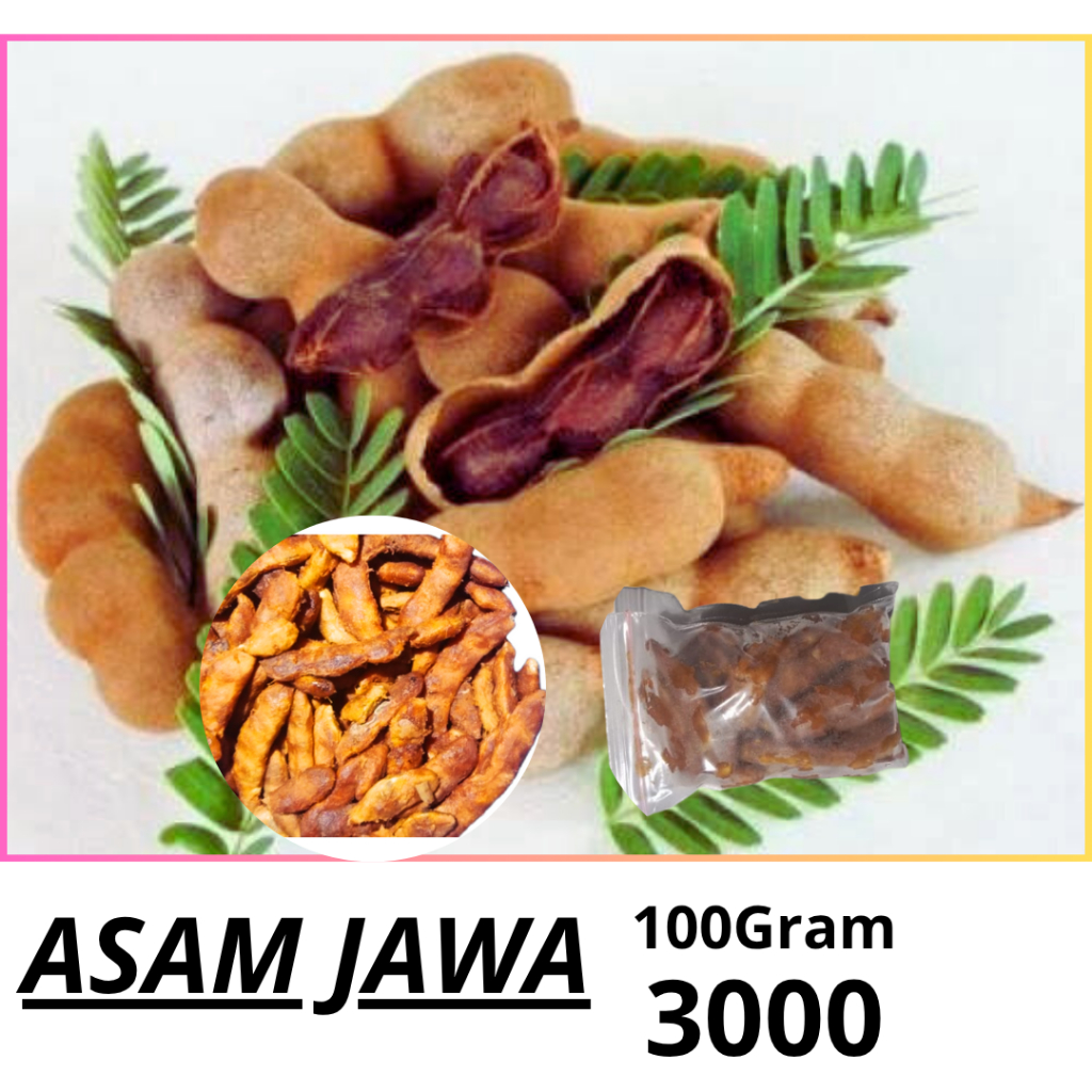 

ASAM JAWA ASLI HUTAN 100GR TERMURAH 3000