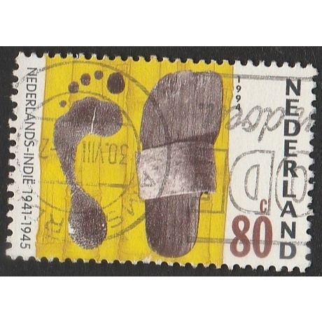 

A 11707 SATU BUAH PRANGKO NEDERLAND NOMINAL 80 CT TEMA NEDERLANDS INDIE 1941-1945 DENGAN KONDISI SUDAH ADA CAP