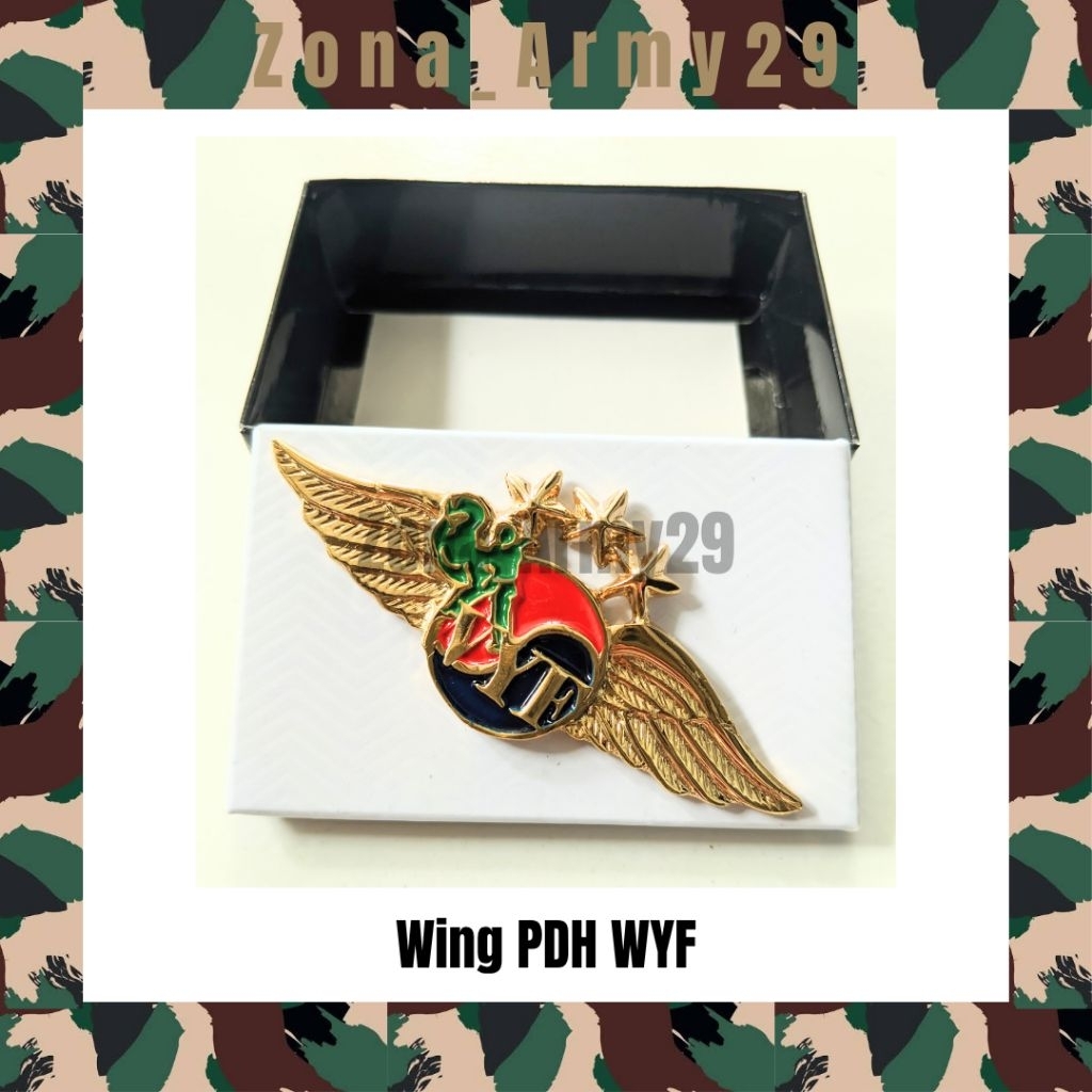 Wing PDH WYF TNI AD Produksi MA | Wing PDH WYF | Wing PDH TNI AD
