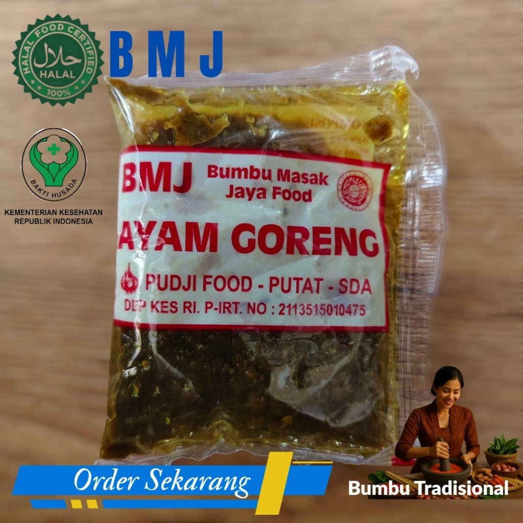 

BMJ / BUMBU AYAM GORENG / BUMBU MASAK JAYA FOOD / BUMBU MASAK INSTAN