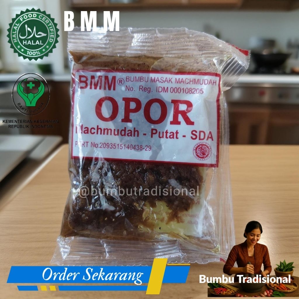 

BMM - BUMBU OPOR - BUMBU MASAK MACHMUDAH - BUMBU MASAK INSTAN