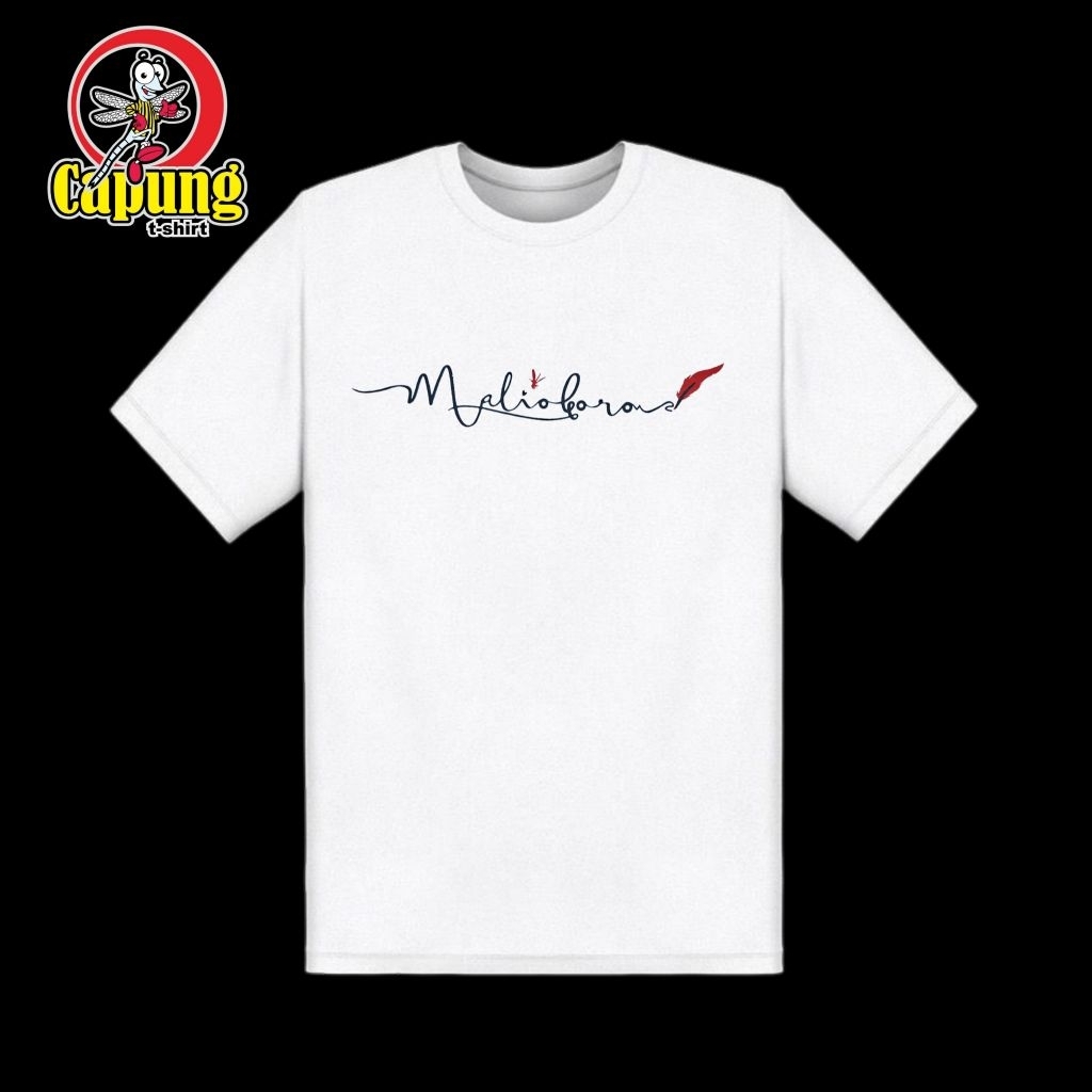 KAOS JOGJA MALIOBORO KAOS JOGJA OLEH OLEH JOGJA KAOS JOGJA ASLI MEREK CAPUNG T-SHIRT