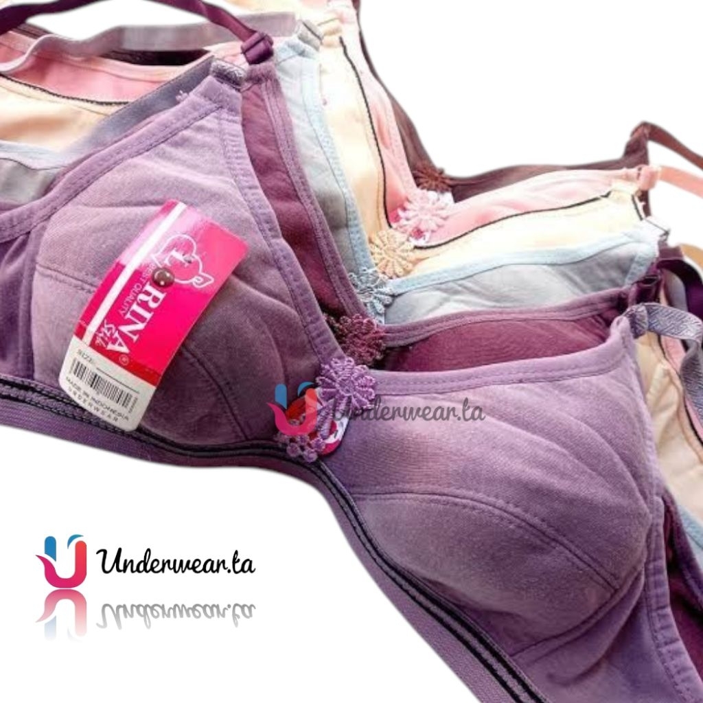 Bra bh busa merk Lorina 921 bahan soft tanpa busa size 34,36,38,40,42