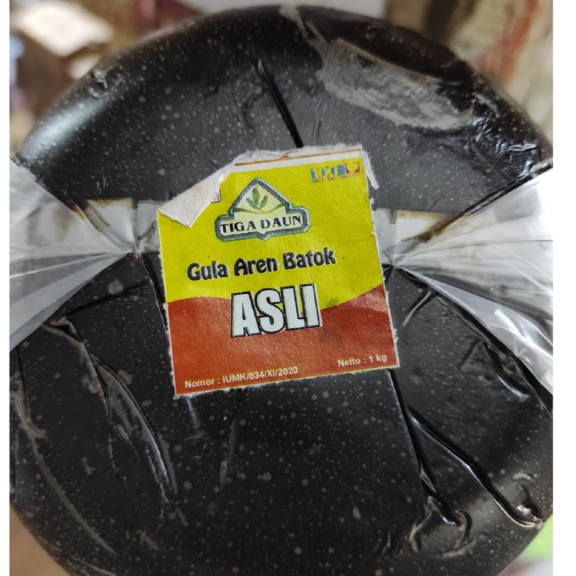 

Gula Aren Batok ASLI Merk TIGA DAUN (1KG)