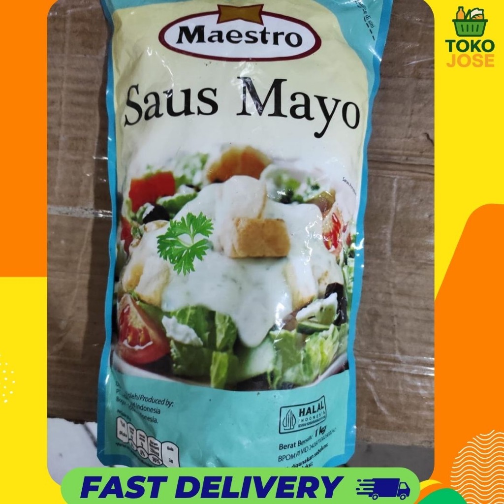 

Mayonaise Saus Mayo Maestro Ekonomis 1KG (1 PCS)